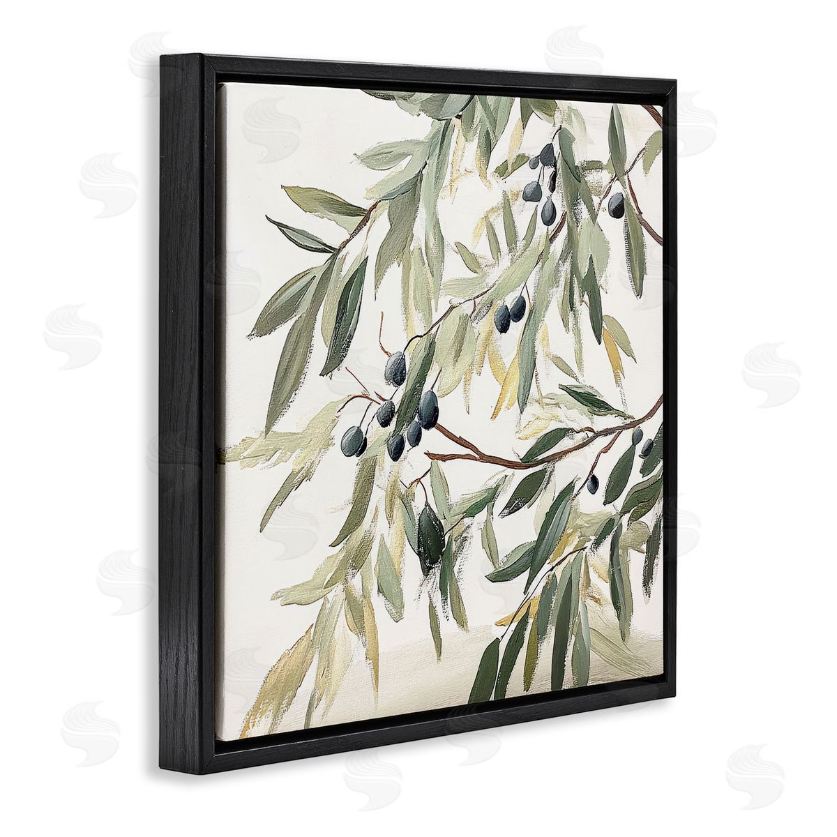 Mona Grace Petals In Pastel Canvas Wall Art Print