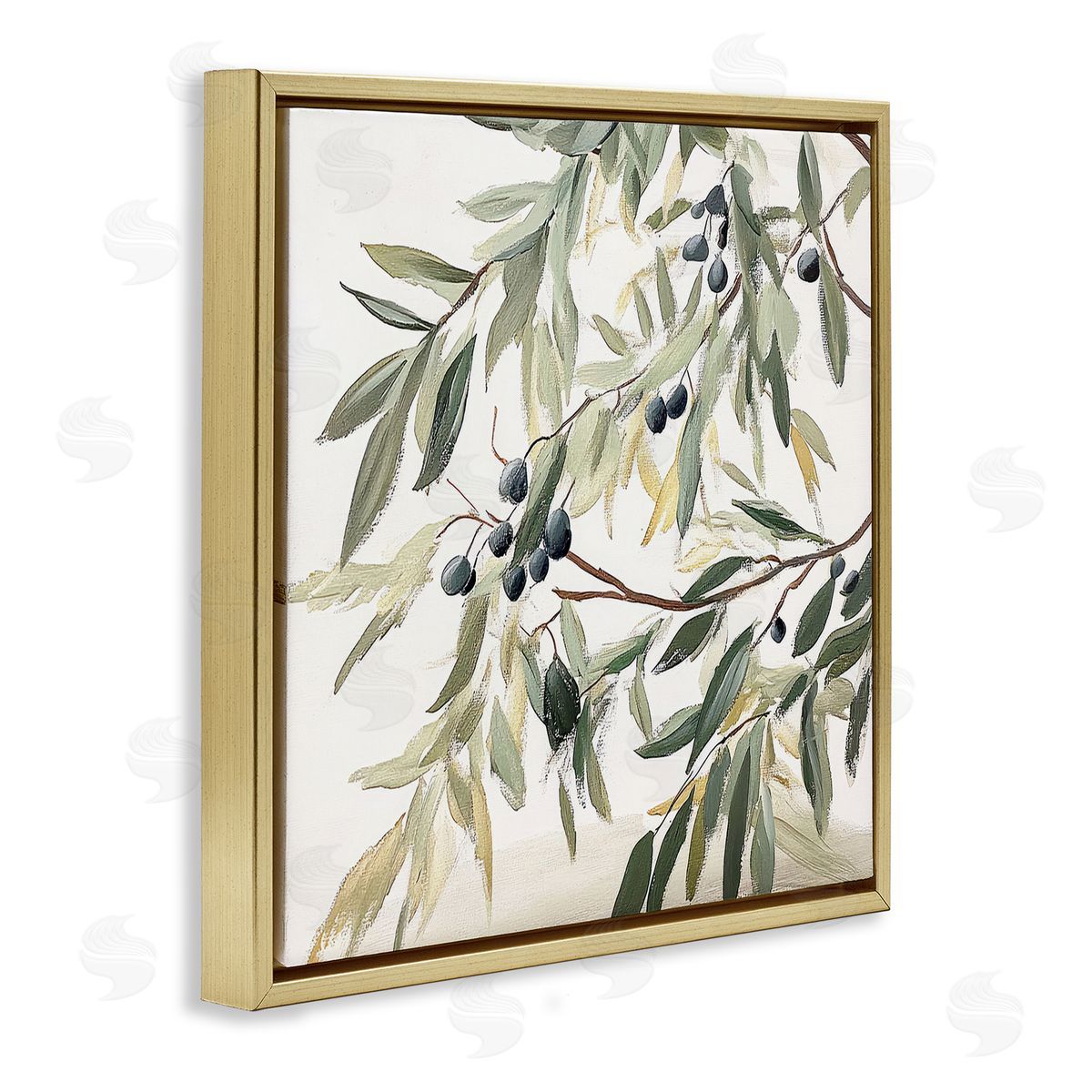 Mona Grace Petals In Pastel Canvas Wall Art Print