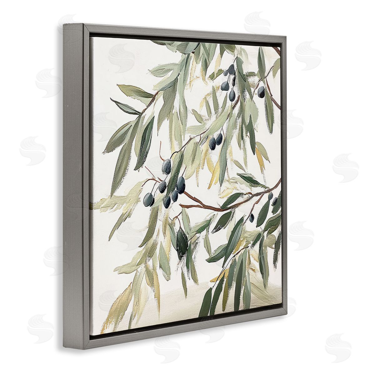 Mona Grace Petals In Pastel Canvas Wall Art Print