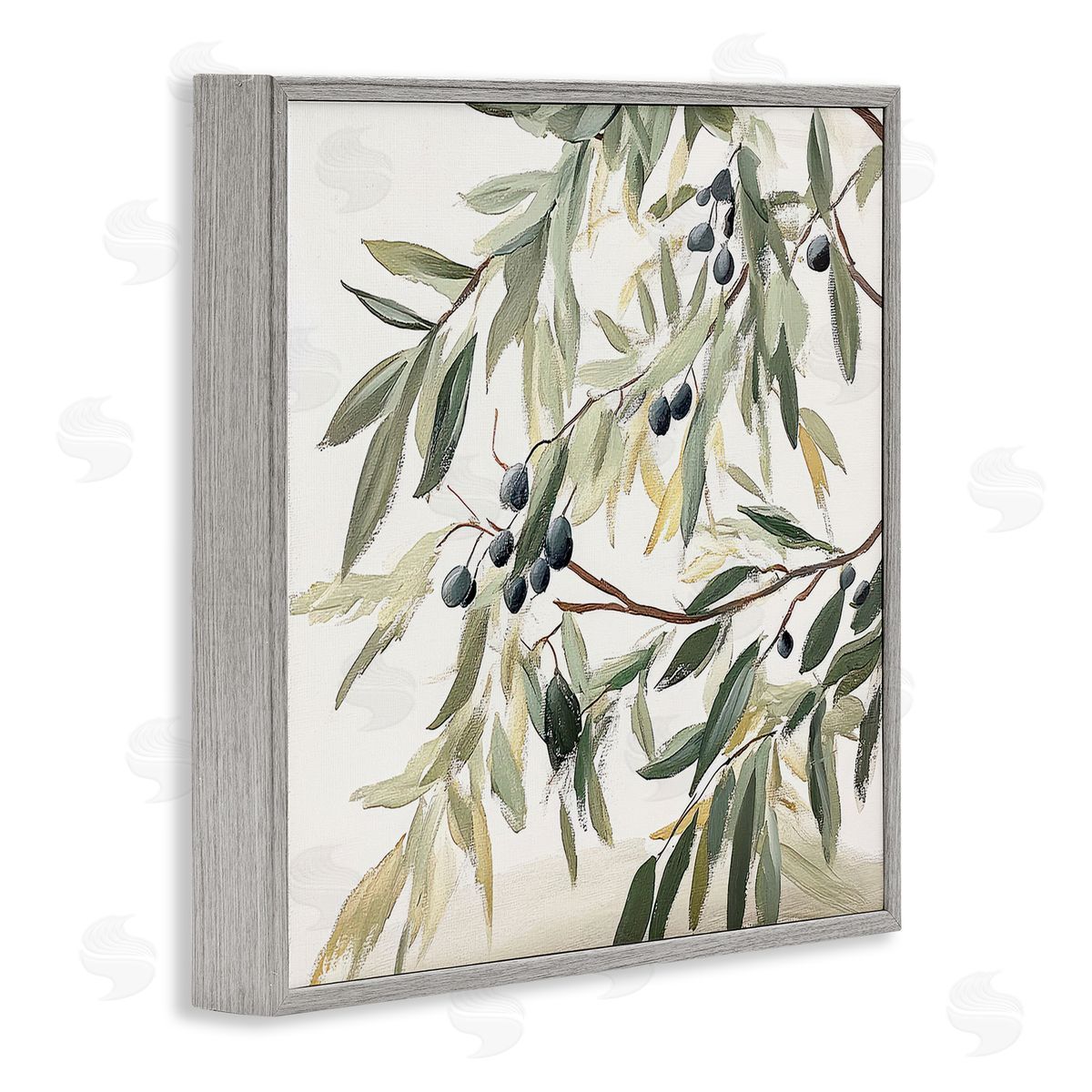 Mona Grace Petals In Pastel Canvas Wall Art Print