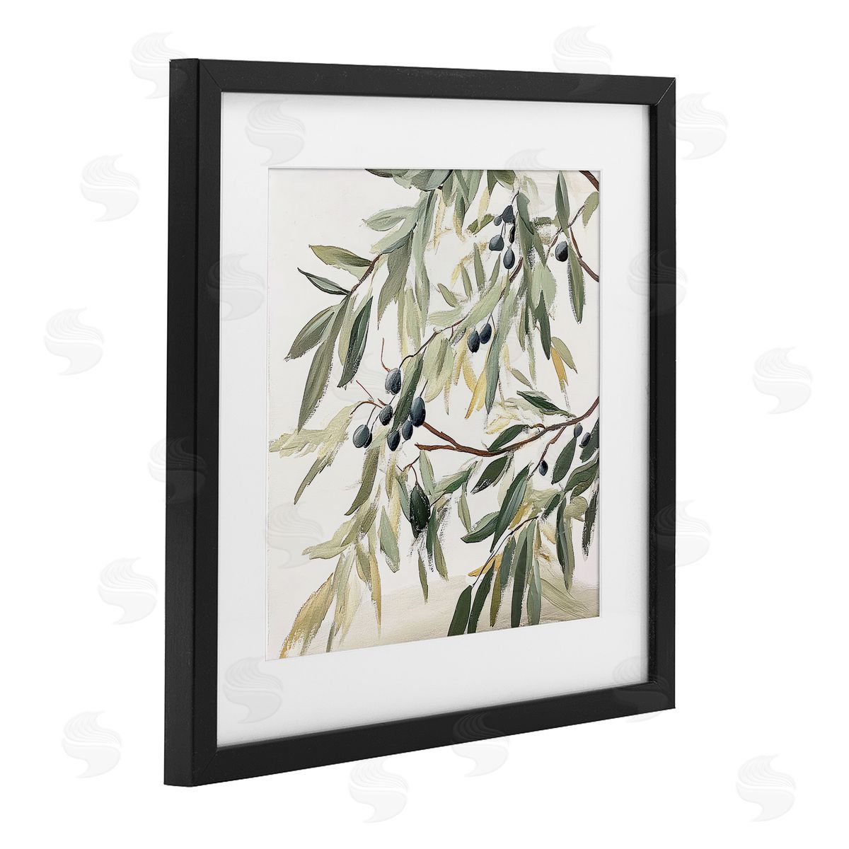 Mona Grace Petals In Pastel Canvas Wall Art Print