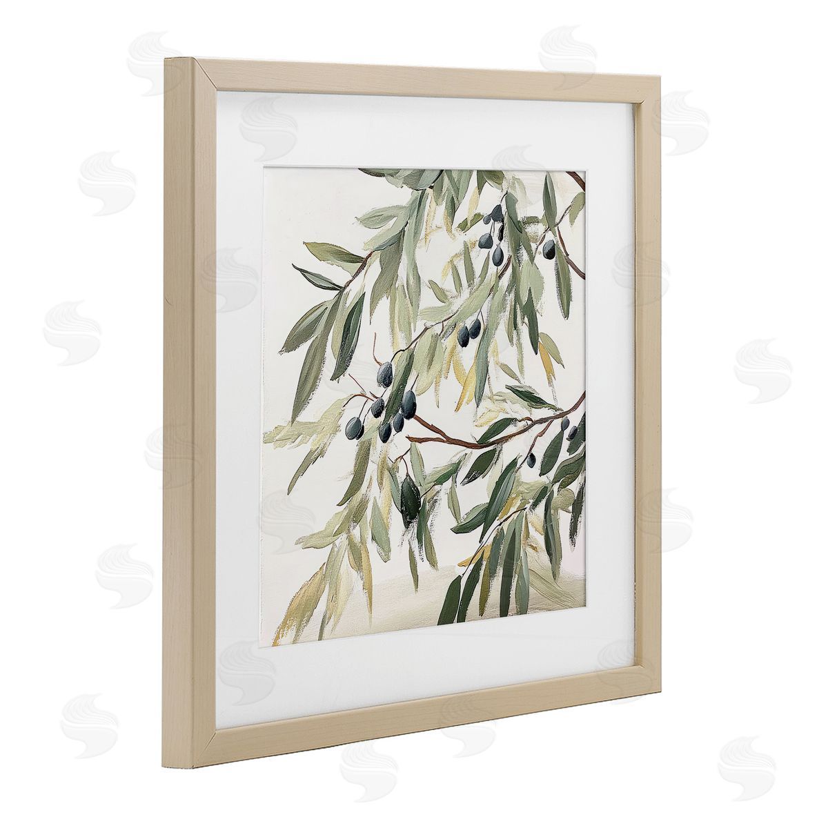 Mona Grace Petals In Pastel Canvas Wall Art Print