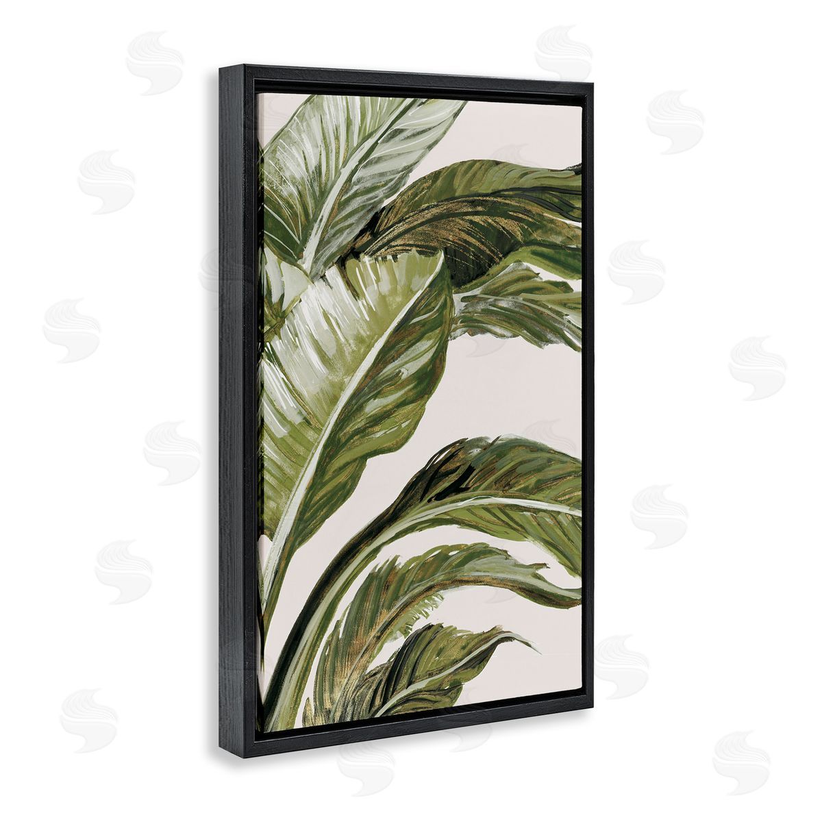 Jacob Q Green Tropical Hues Canvas Wall Art Print