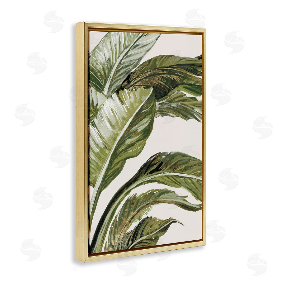 Jacob Q Green Tropical Hues Canvas Wall Art Print