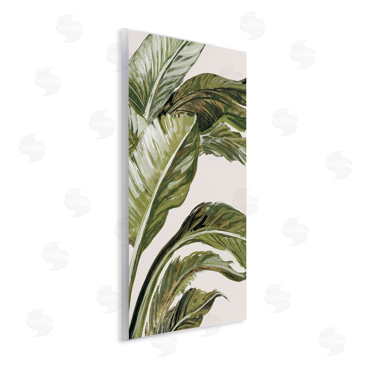 Jacob Q Green Tropical Hues Canvas Wall Art Print