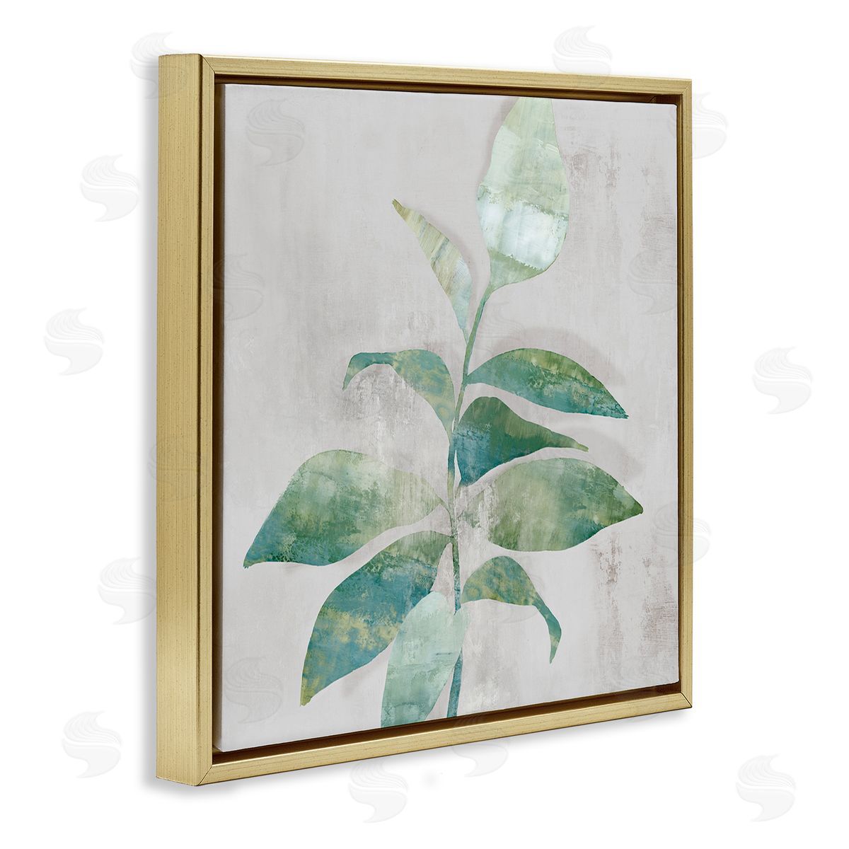 Alex Black Minimal Bloom Rustic Accent Canvas Wall Art Print
