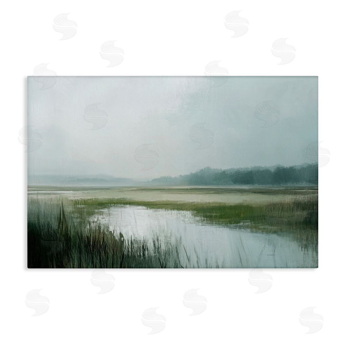 Novae Echoes Of Stillness Canvas Wall Art Print