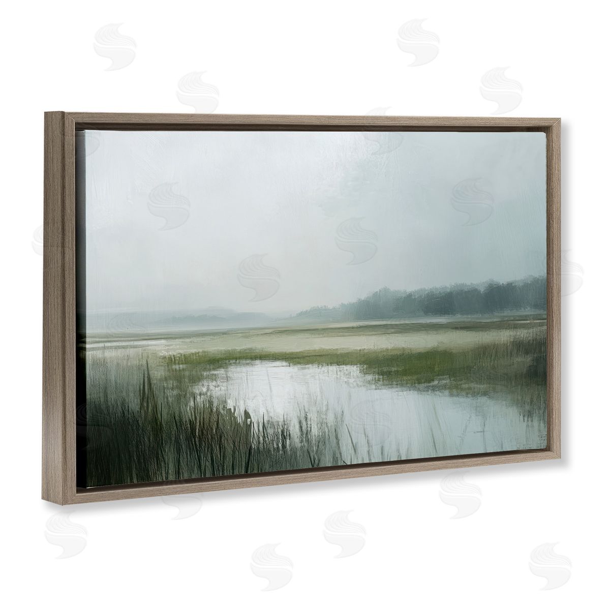 Novae Echoes Of Stillness Canvas Wall Art Print