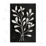 Andrea Haase | Leaf Whispers on Black
