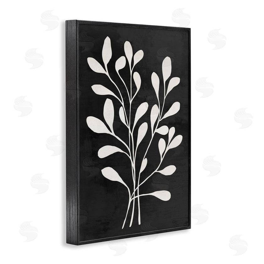 Andrea Haase | Leaf Whispers on Black