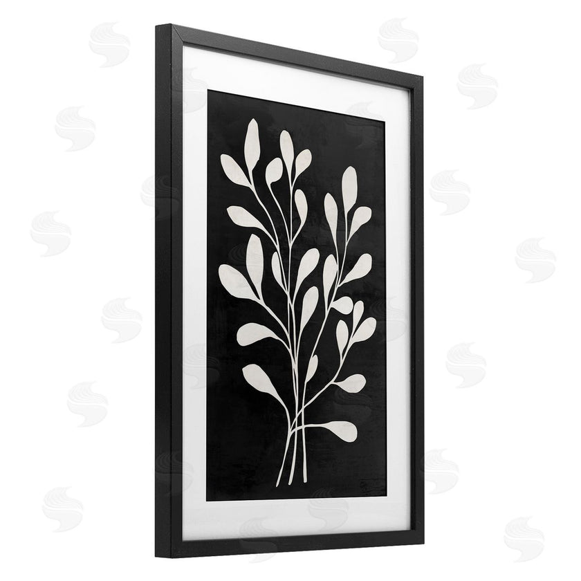 Andrea Haase | Leaf Whispers on Black
