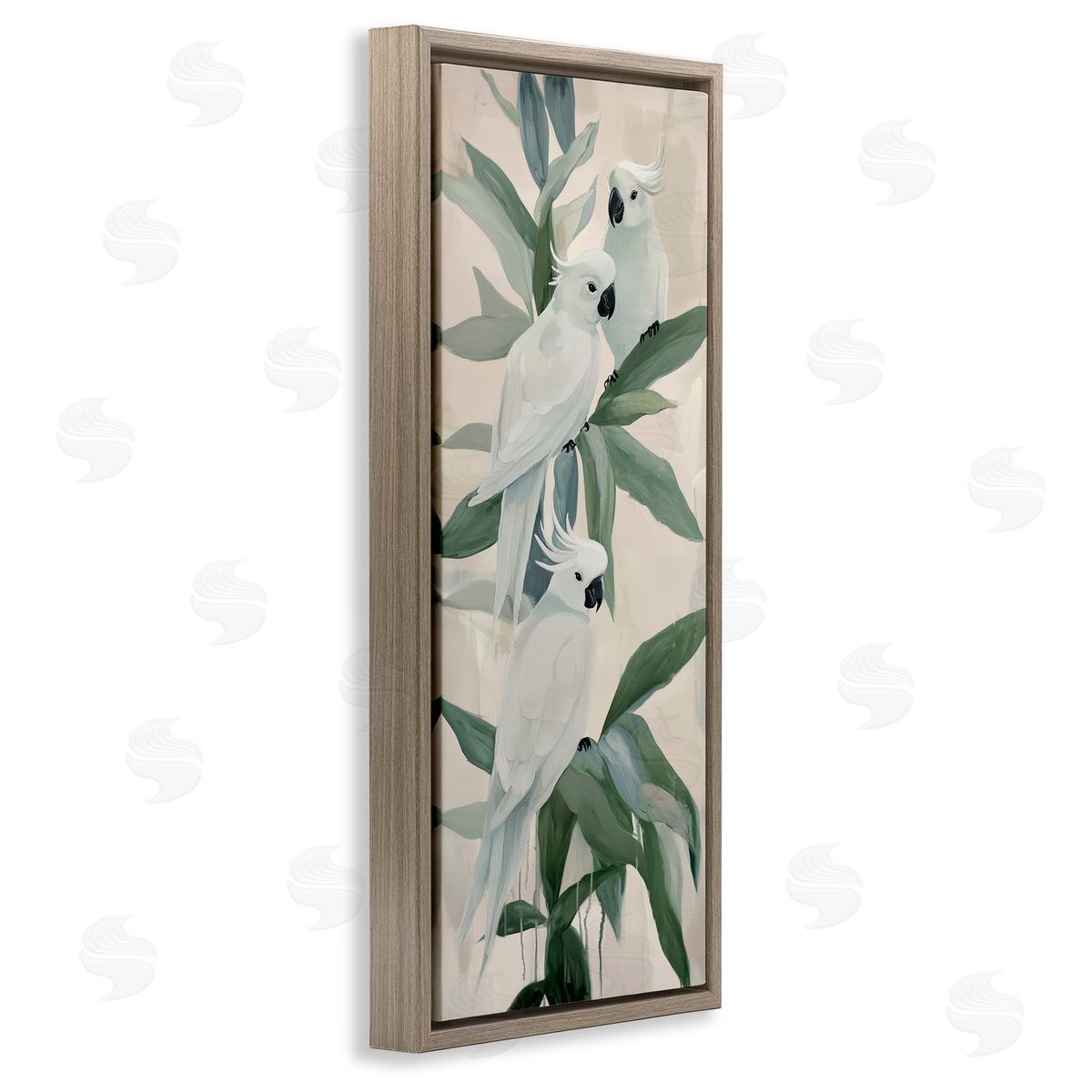 Amanda Tsoukanelis Cocoatoo Roost Birds Canvas Wall Art Print