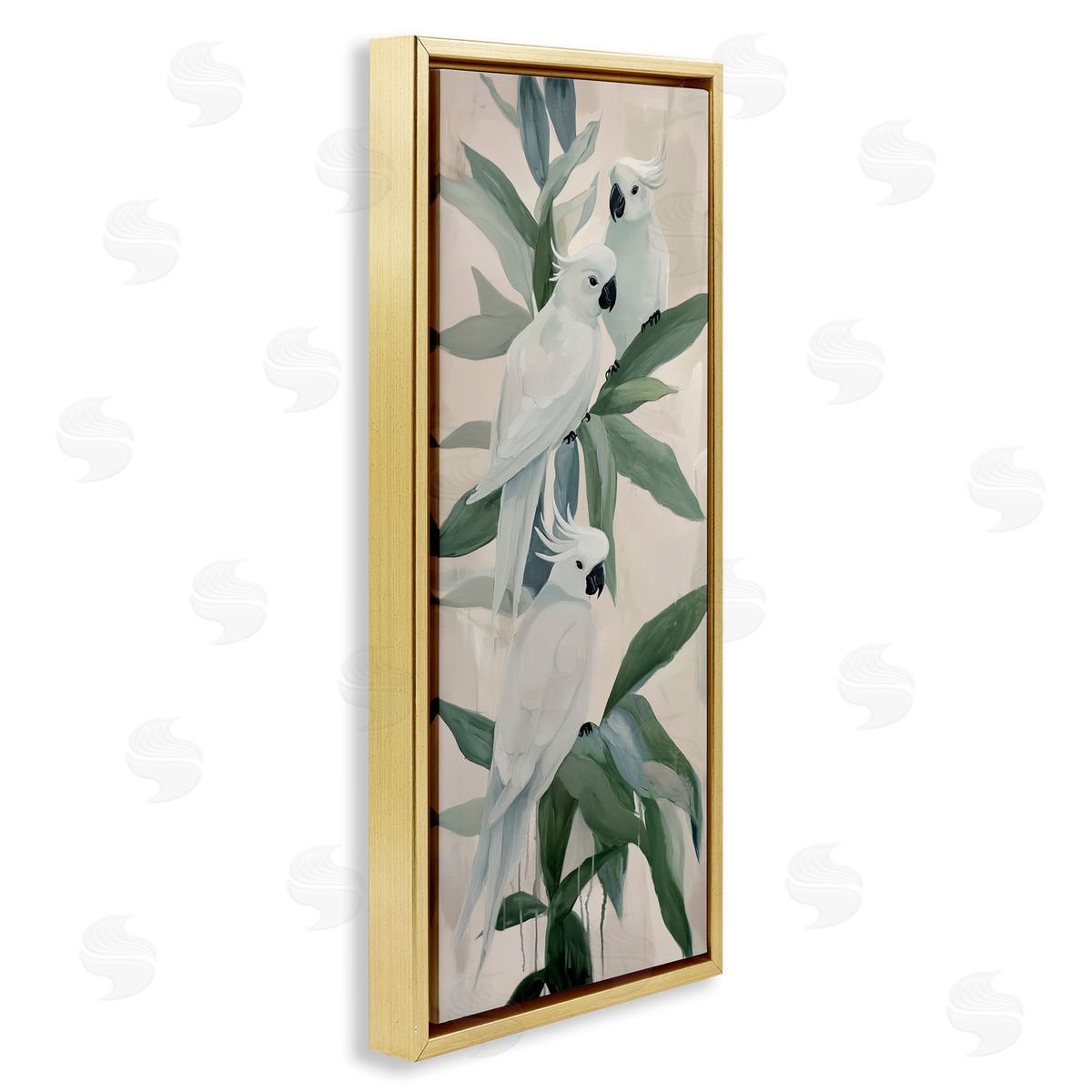 Amanda Tsoukanelis Cocoatoo Roost Birds Canvas Wall Art Print