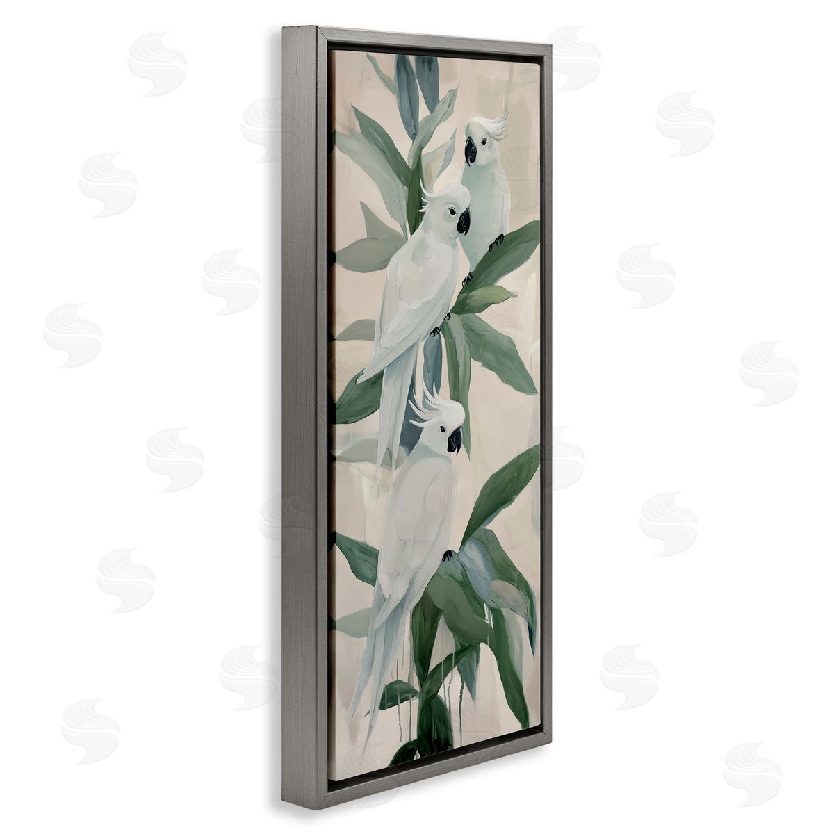 Amanda Tsoukanelis Cocoatoo Roost Birds Canvas Wall Art Print