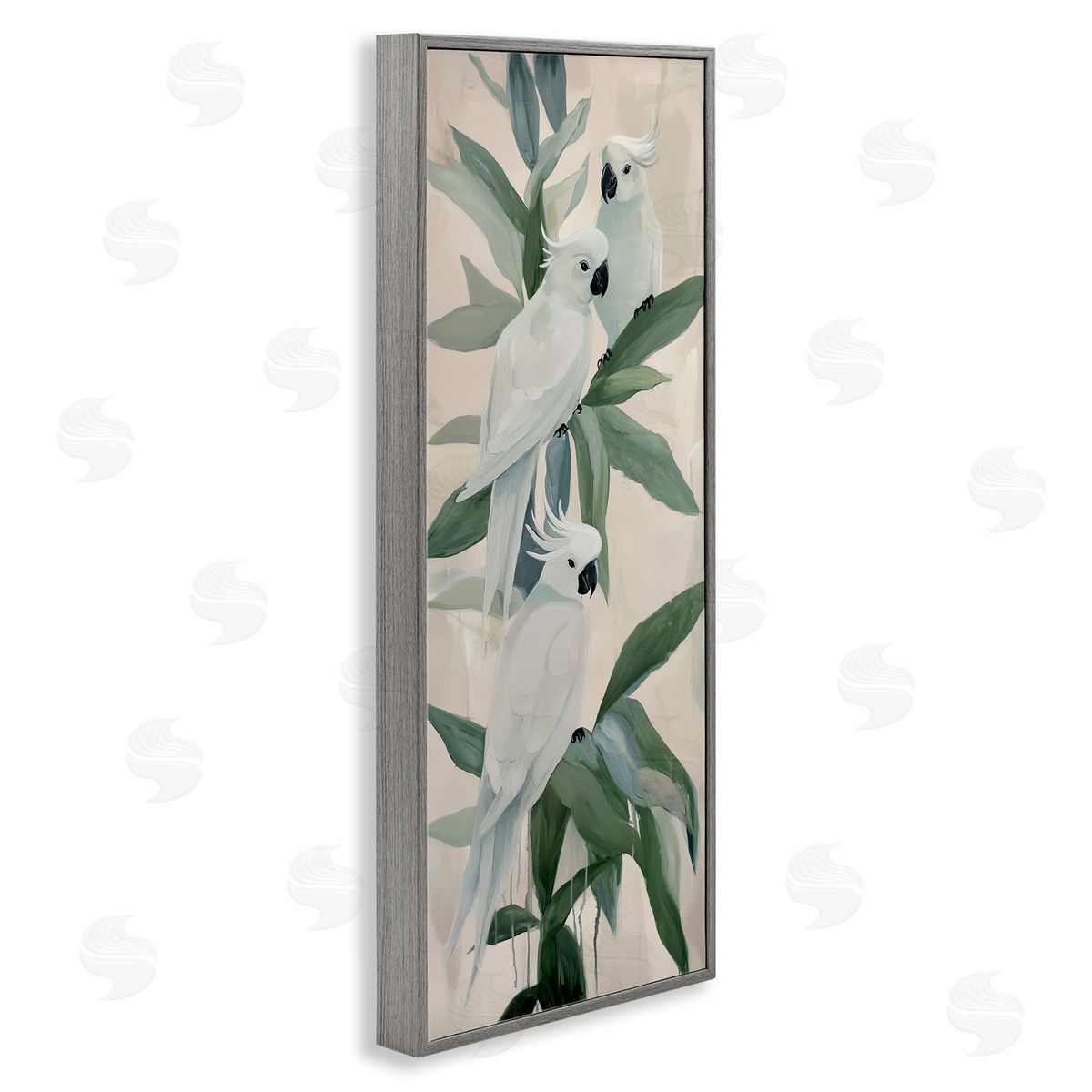 Amanda Tsoukanelis Cocoatoo Roost Birds Canvas Wall Art Print
