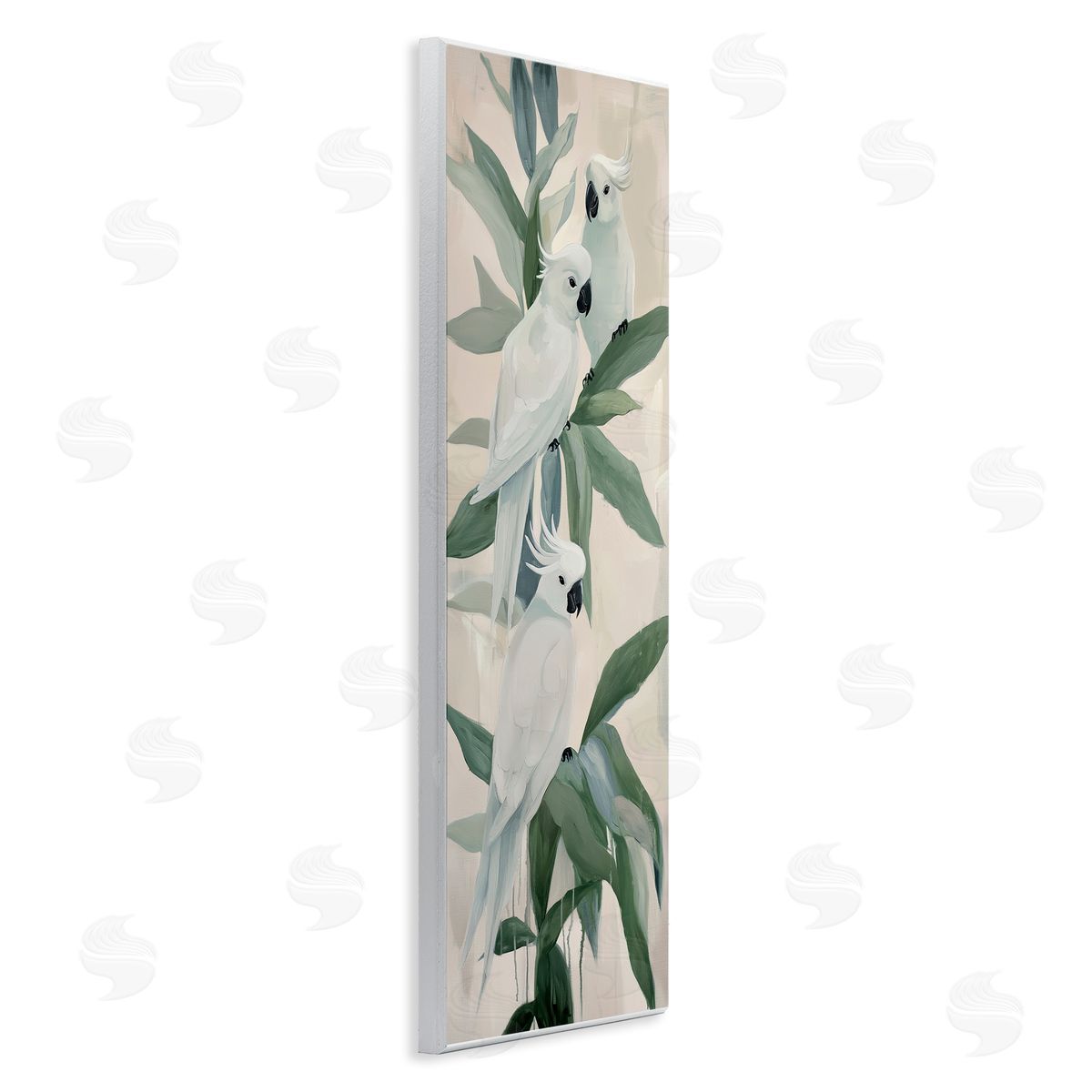 Amanda Tsoukanelis Cocoatoo Roost Birds Canvas Wall Art Print