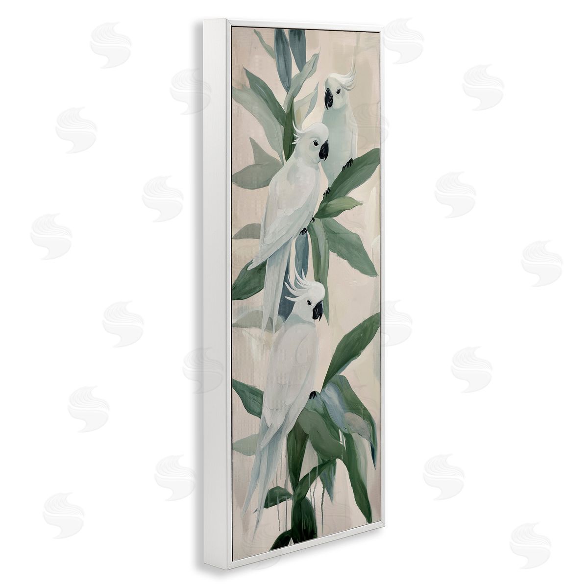 Amanda Tsoukanelis Cocoatoo Roost Birds Canvas Wall Art Print