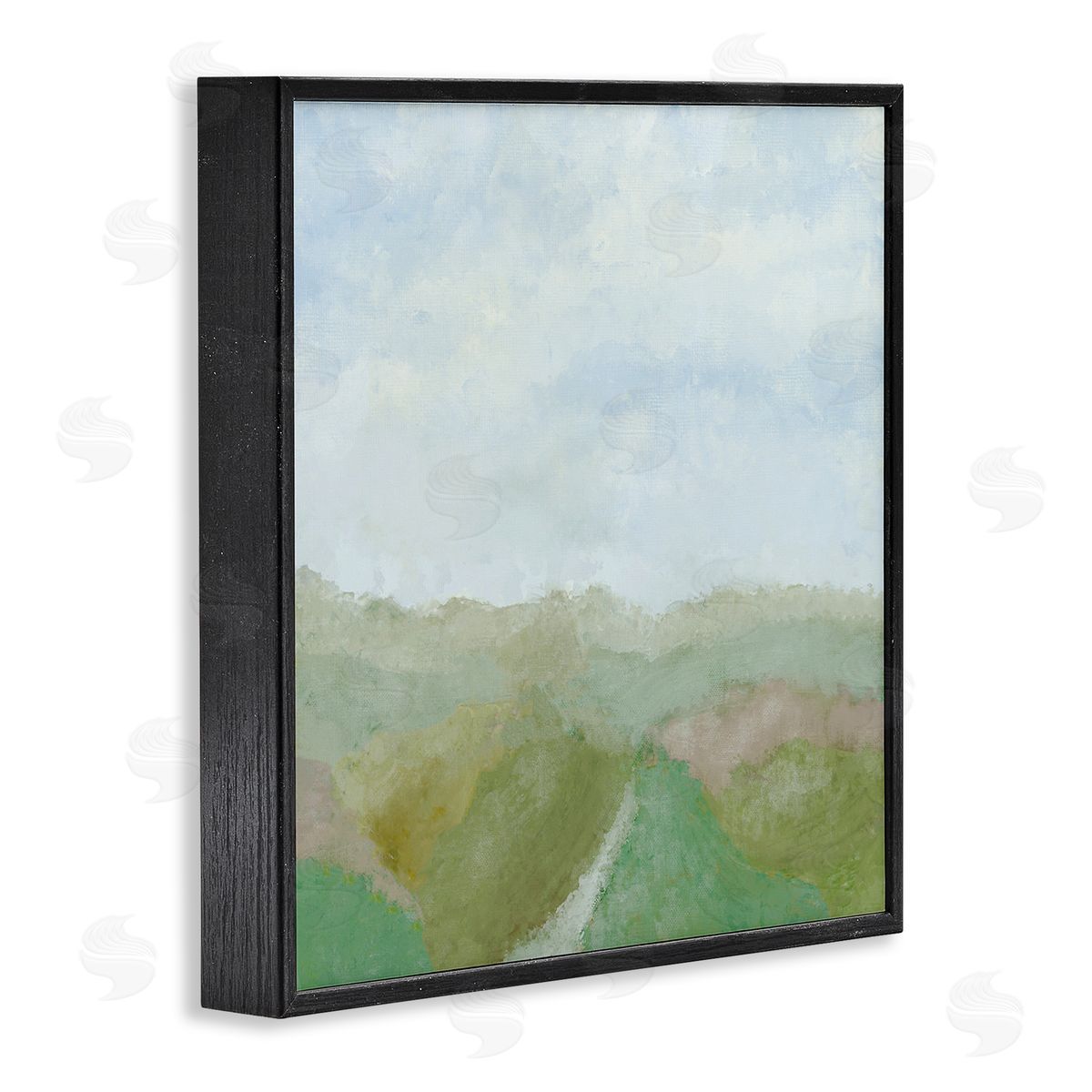 J:L Design Love Is My Valley Canvas Wall Art Print