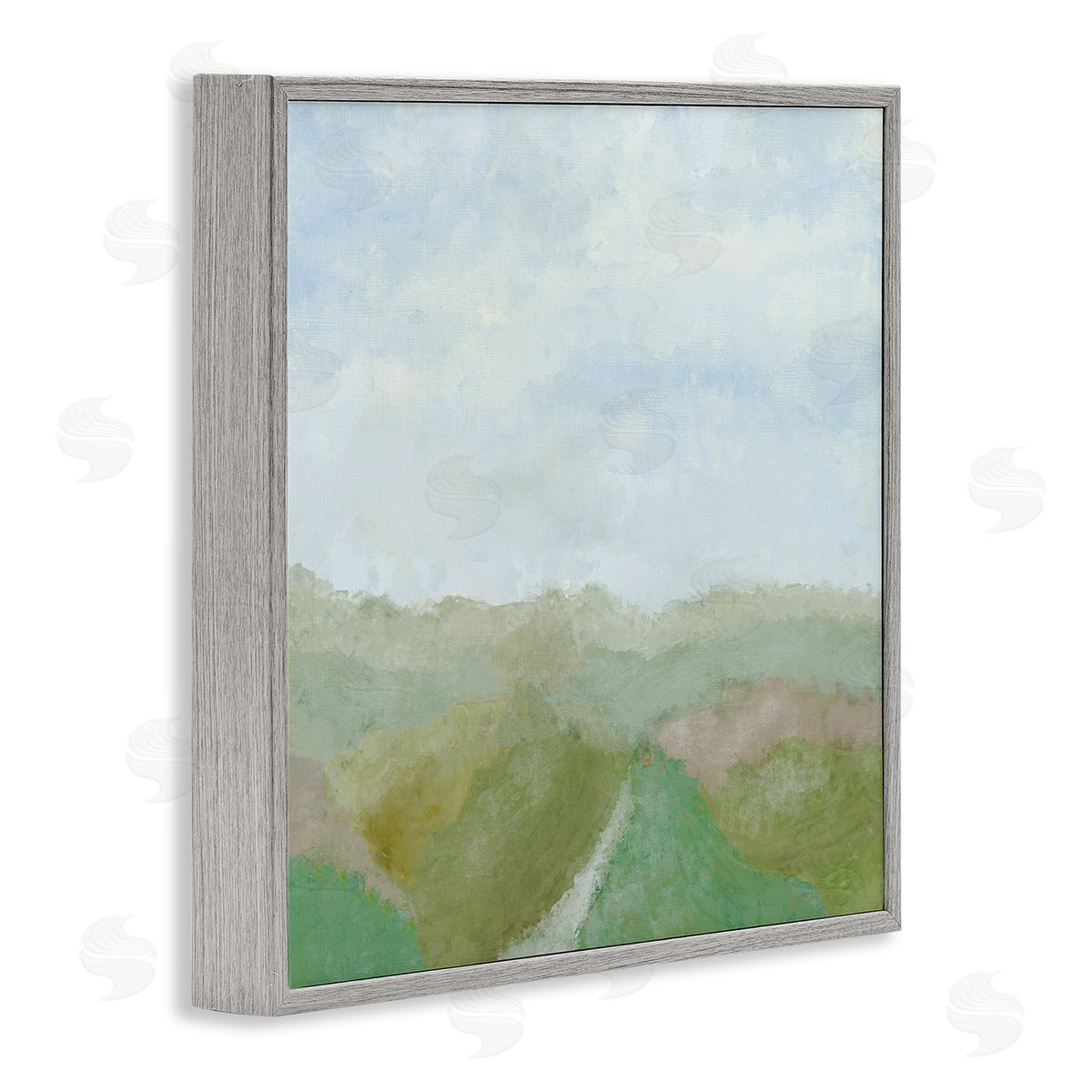 J:L Design Love Is My Valley Canvas Wall Art Print