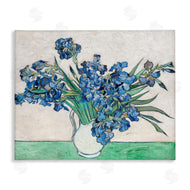 1x | Expressionist Iris Vase