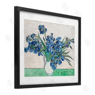 1x | Expressionist Iris Vase