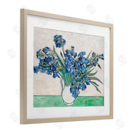 1x | Expressionist Iris Vase
