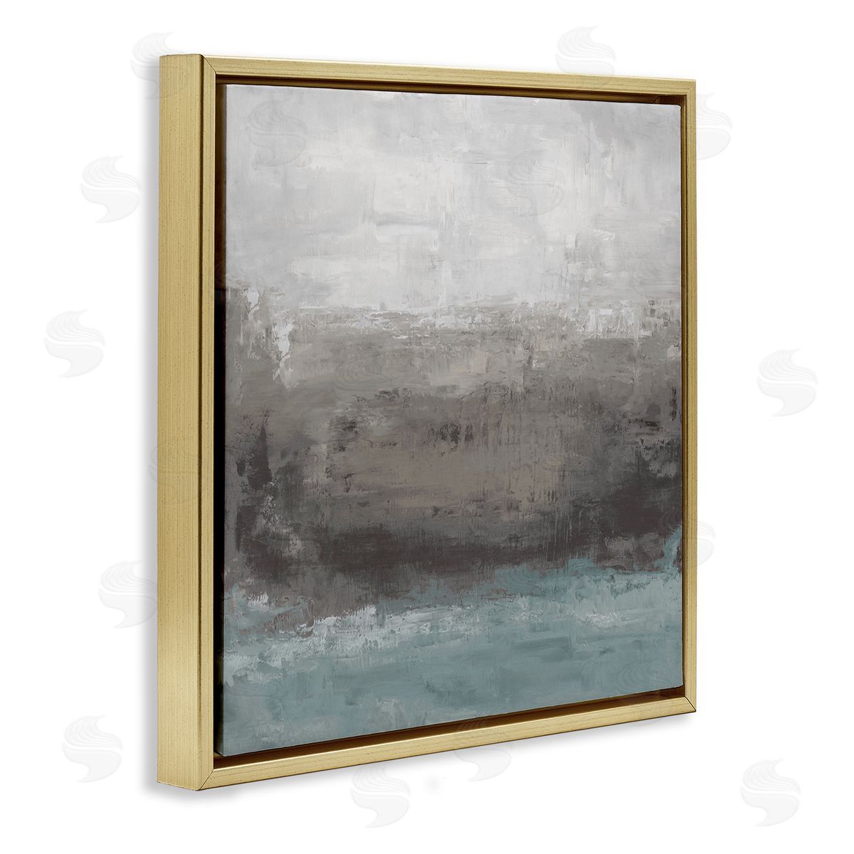Hannah Dawson Earth And Sea Abstraction Canvas Wall Art Print