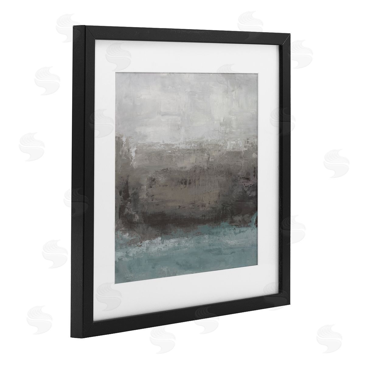 Hannah Dawson Earth And Sea Abstraction Canvas Wall Art Print