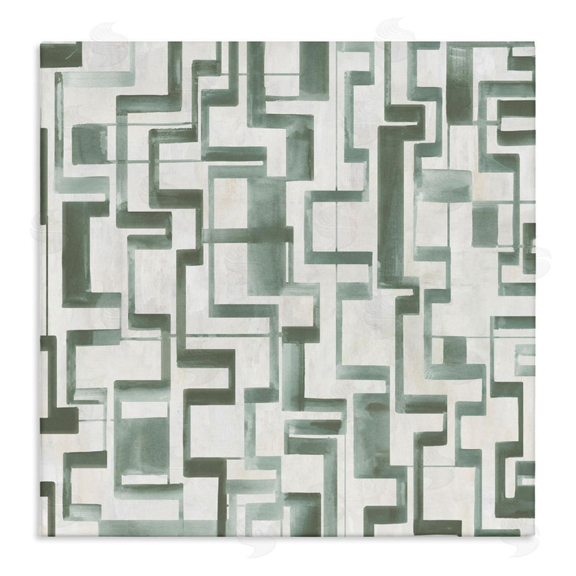 Hannah Dawson | Geometric Green Labyrinth