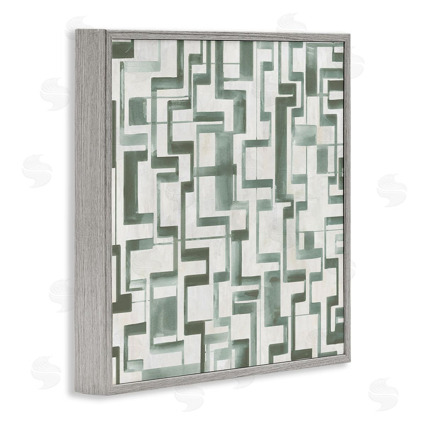 Hannah Dawson | Geometric Green Labyrinth