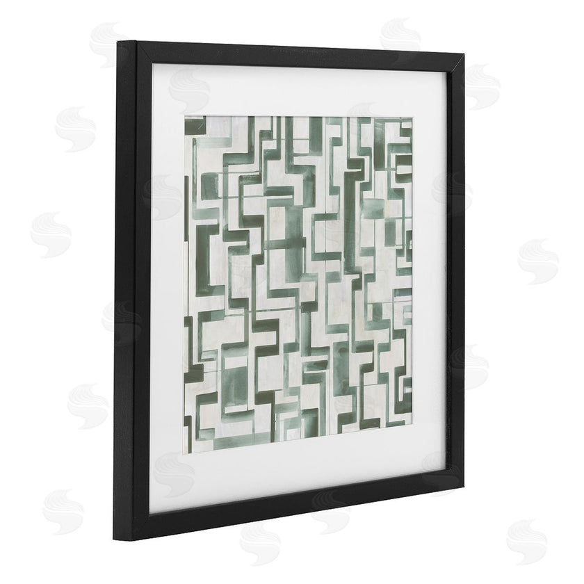 Hannah Dawson | Geometric Green Labyrinth