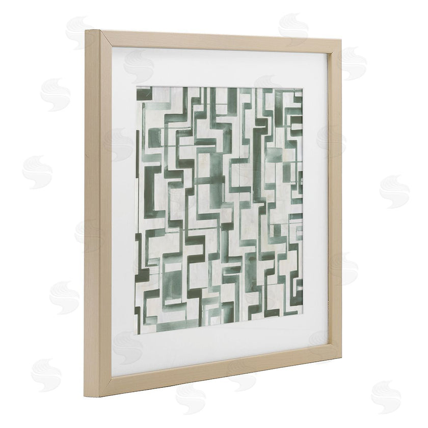 Hannah Dawson | Geometric Green Labyrinth
