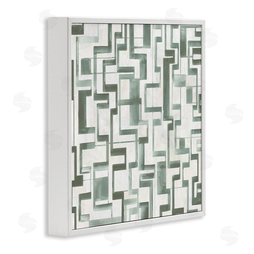 Hannah Dawson | Geometric Green Labyrinth