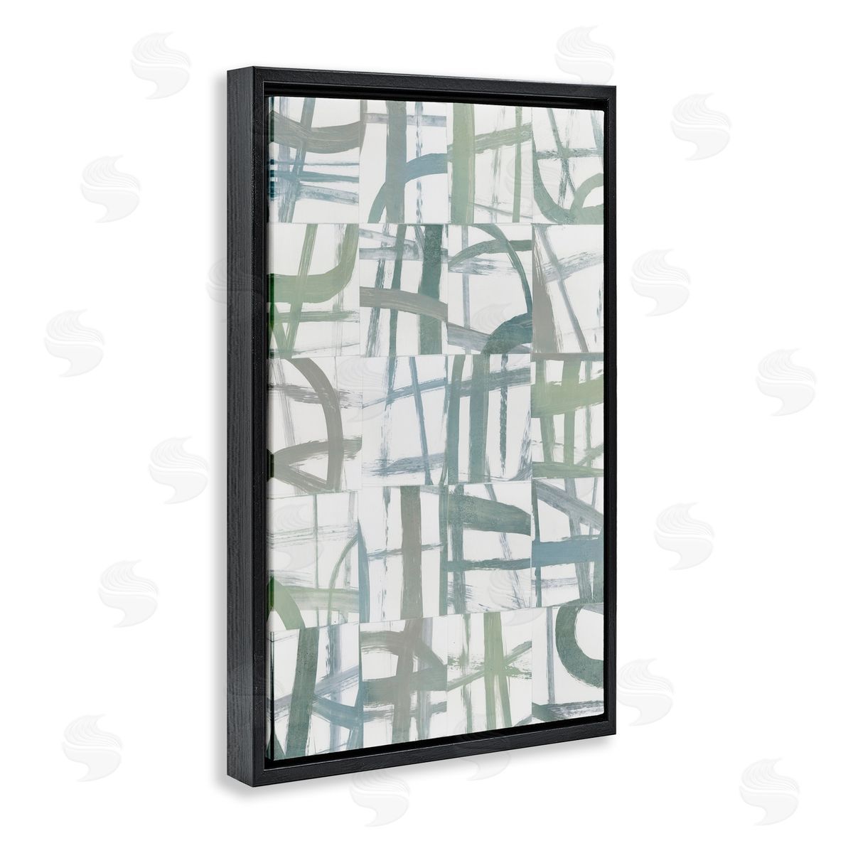 Hannah Dawson Contemporary Linear Harmony Canvas Wall Art Print