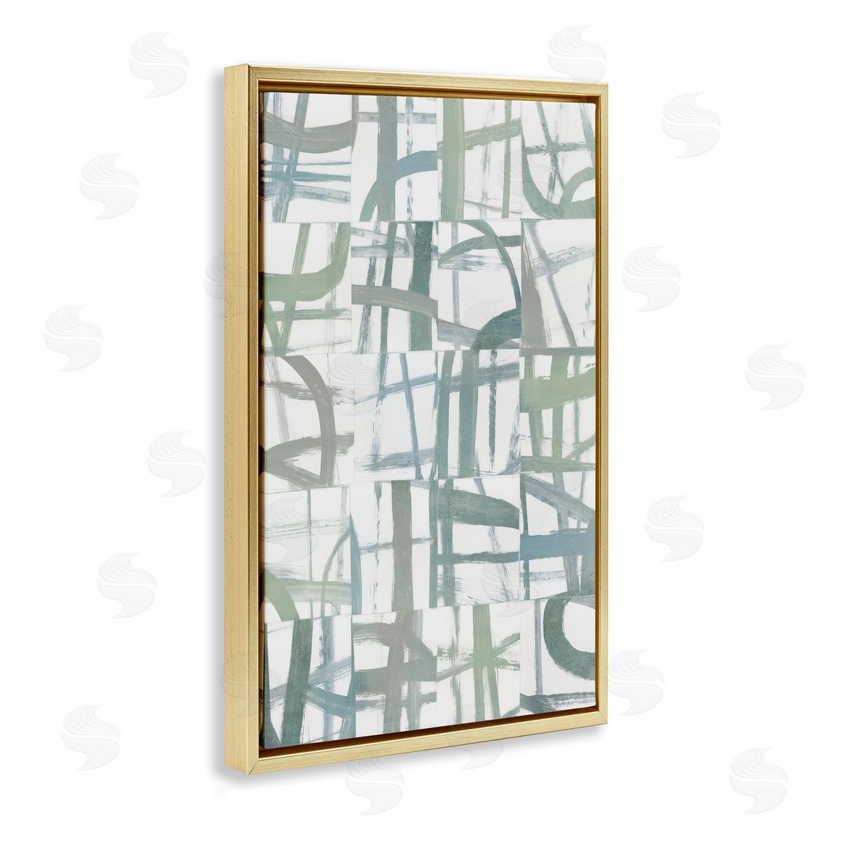 Hannah Dawson Contemporary Linear Harmony Canvas Wall Art Print