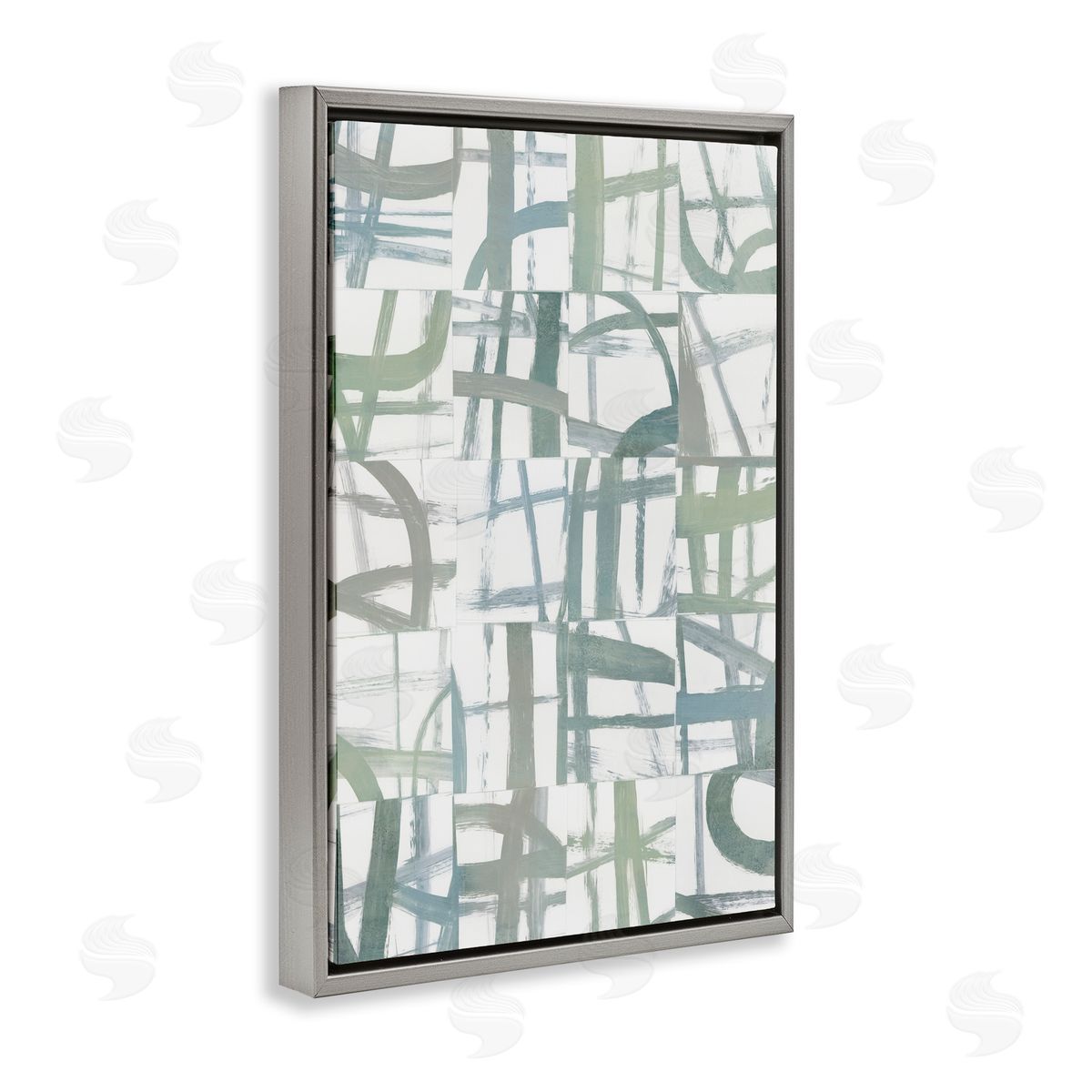 Hannah Dawson Contemporary Linear Harmony Canvas Wall Art Print