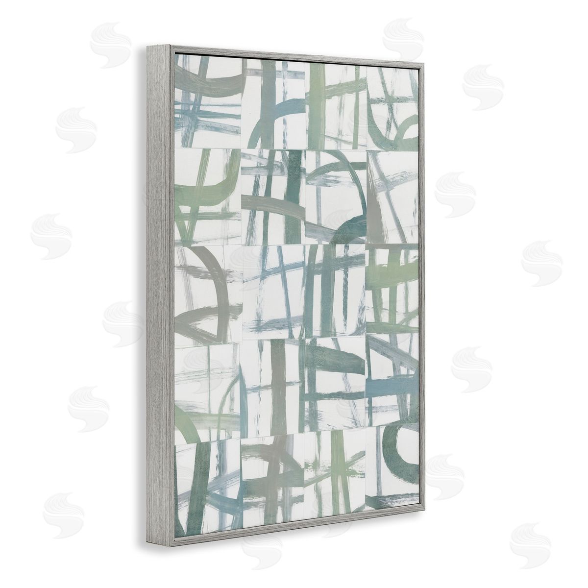 Hannah Dawson Contemporary Linear Harmony Canvas Wall Art Print