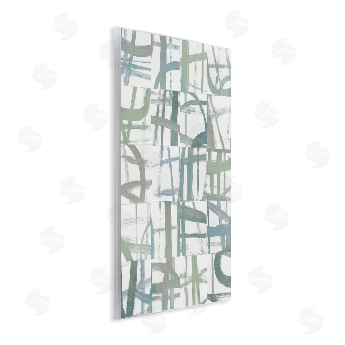 Hannah Dawson Contemporary Linear Harmony Canvas Wall Art Print