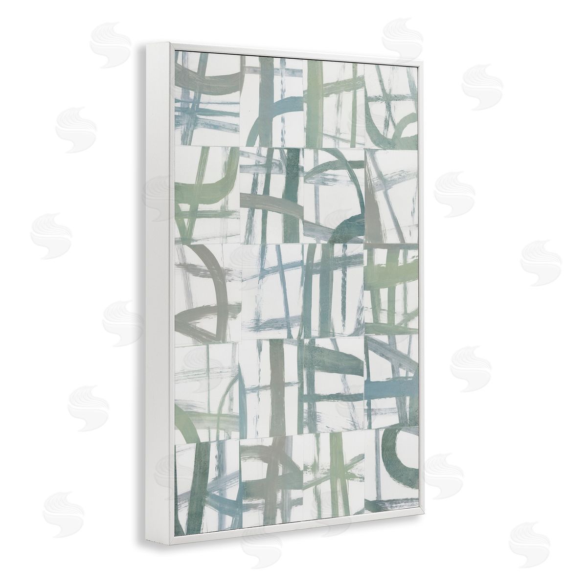 Hannah Dawson Contemporary Linear Harmony Canvas Wall Art Print
