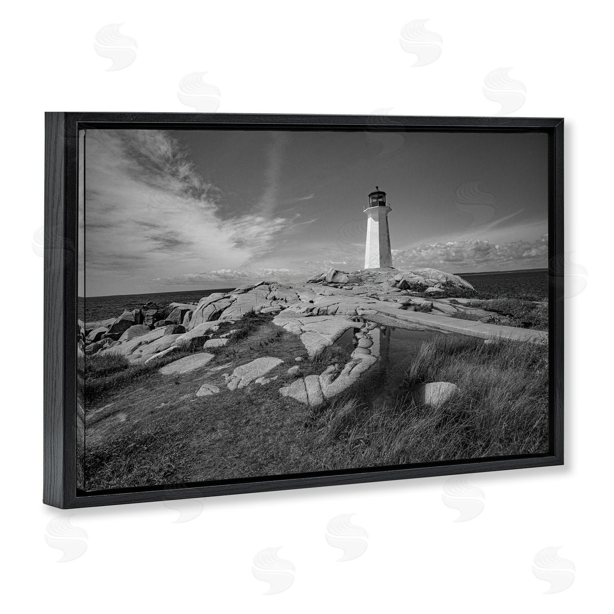 Norm Stelfox Heart Of Lighthouse View Canvas Wall Art Print