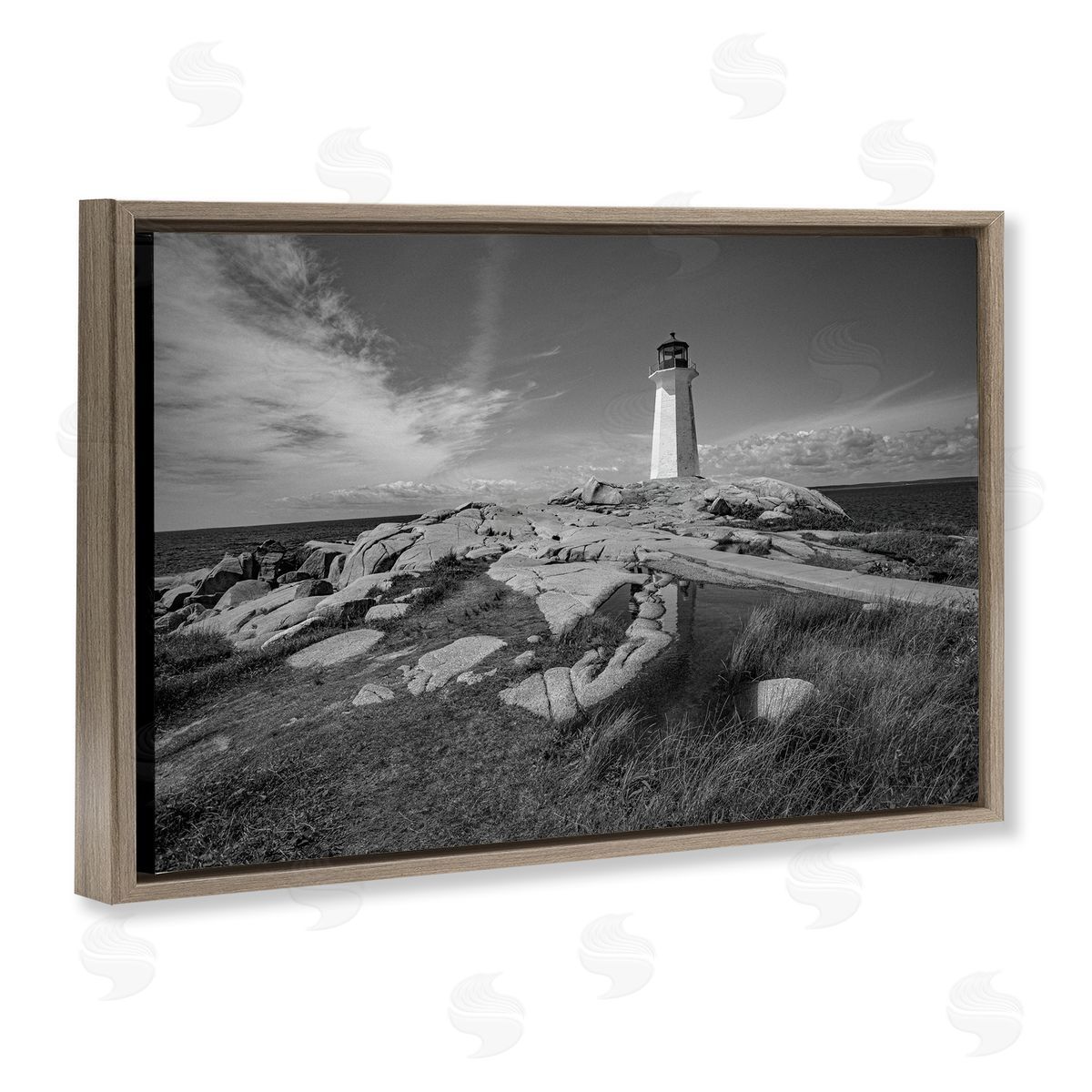 Norm Stelfox Heart Of Lighthouse View Canvas Wall Art Print