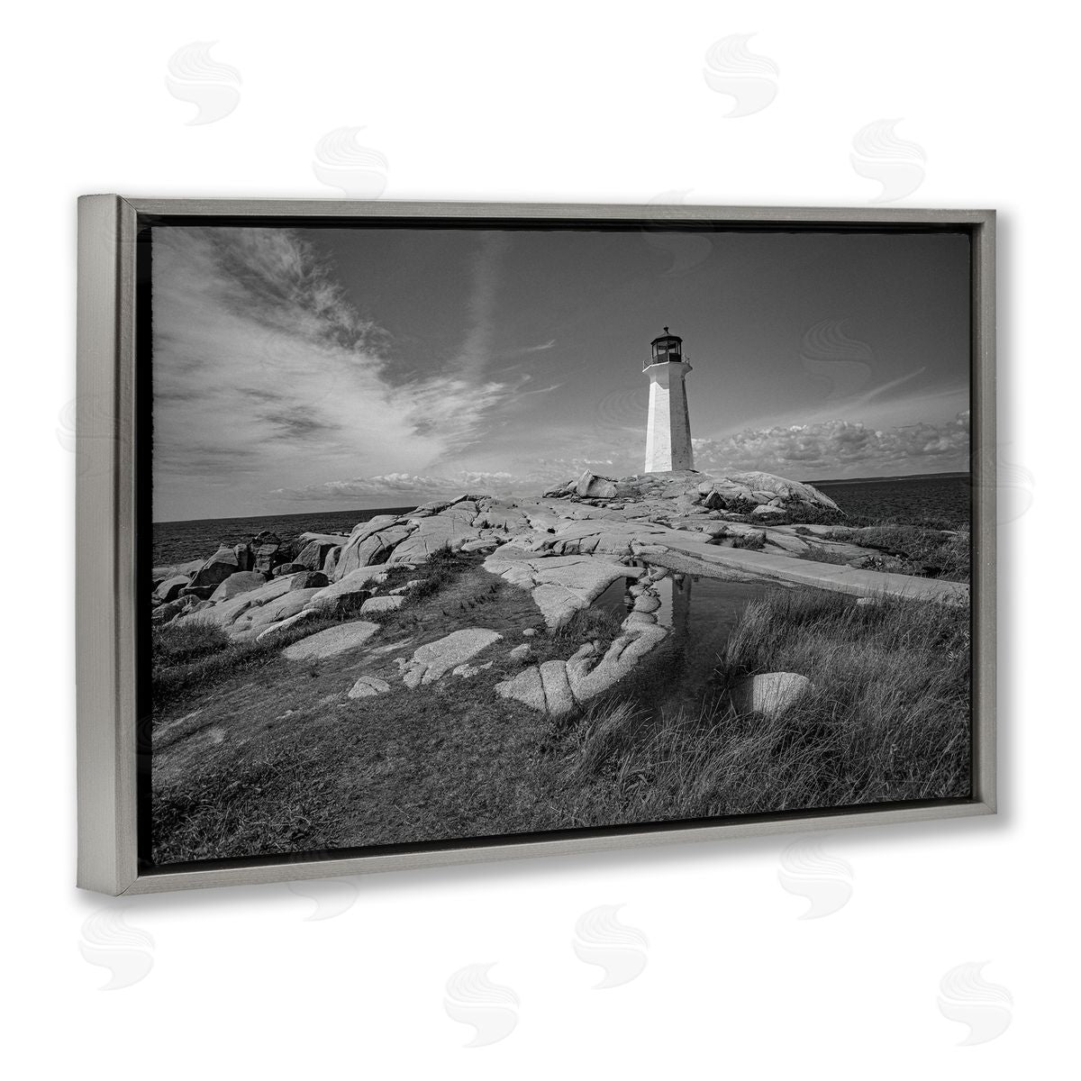 Norm Stelfox Heart Of Lighthouse View Canvas Wall Art Print