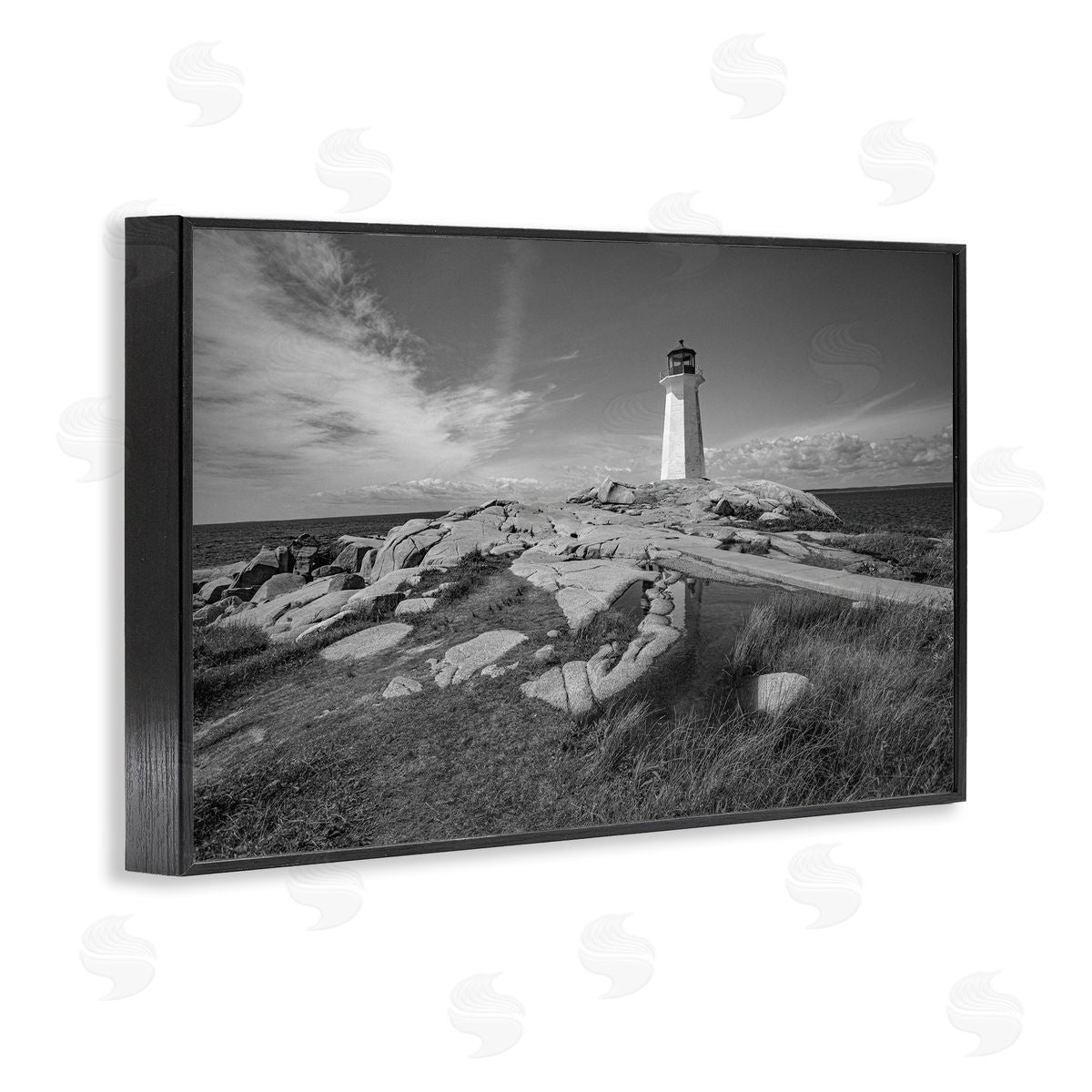 Norm Stelfox Heart Of Lighthouse View Canvas Wall Art Print