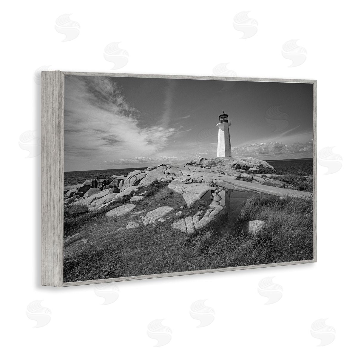Norm Stelfox Heart Of Lighthouse View Canvas Wall Art Print