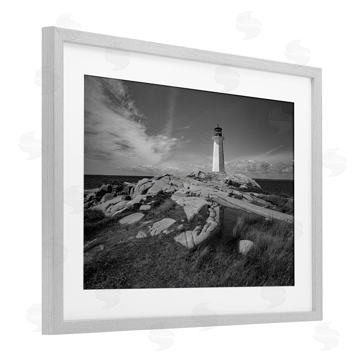 Norm Stelfox Heart Of Lighthouse View Canvas Wall Art Print
