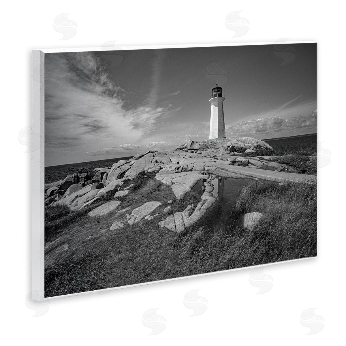 Norm Stelfox Heart Of Lighthouse View Canvas Wall Art Print