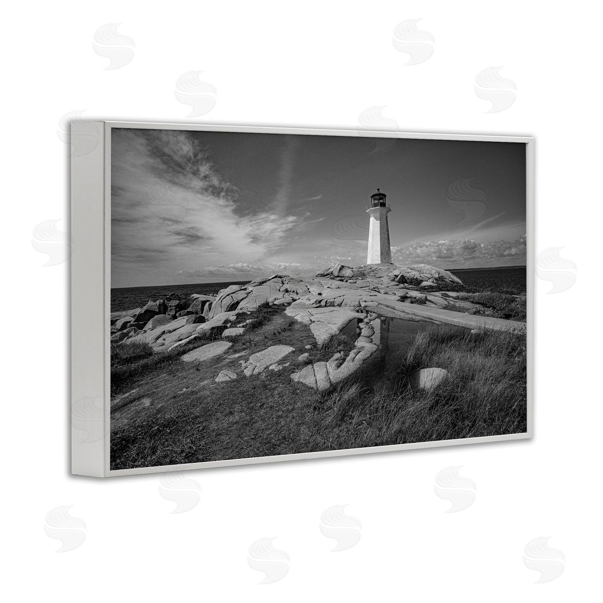 Norm Stelfox Heart Of Lighthouse View Canvas Wall Art Print
