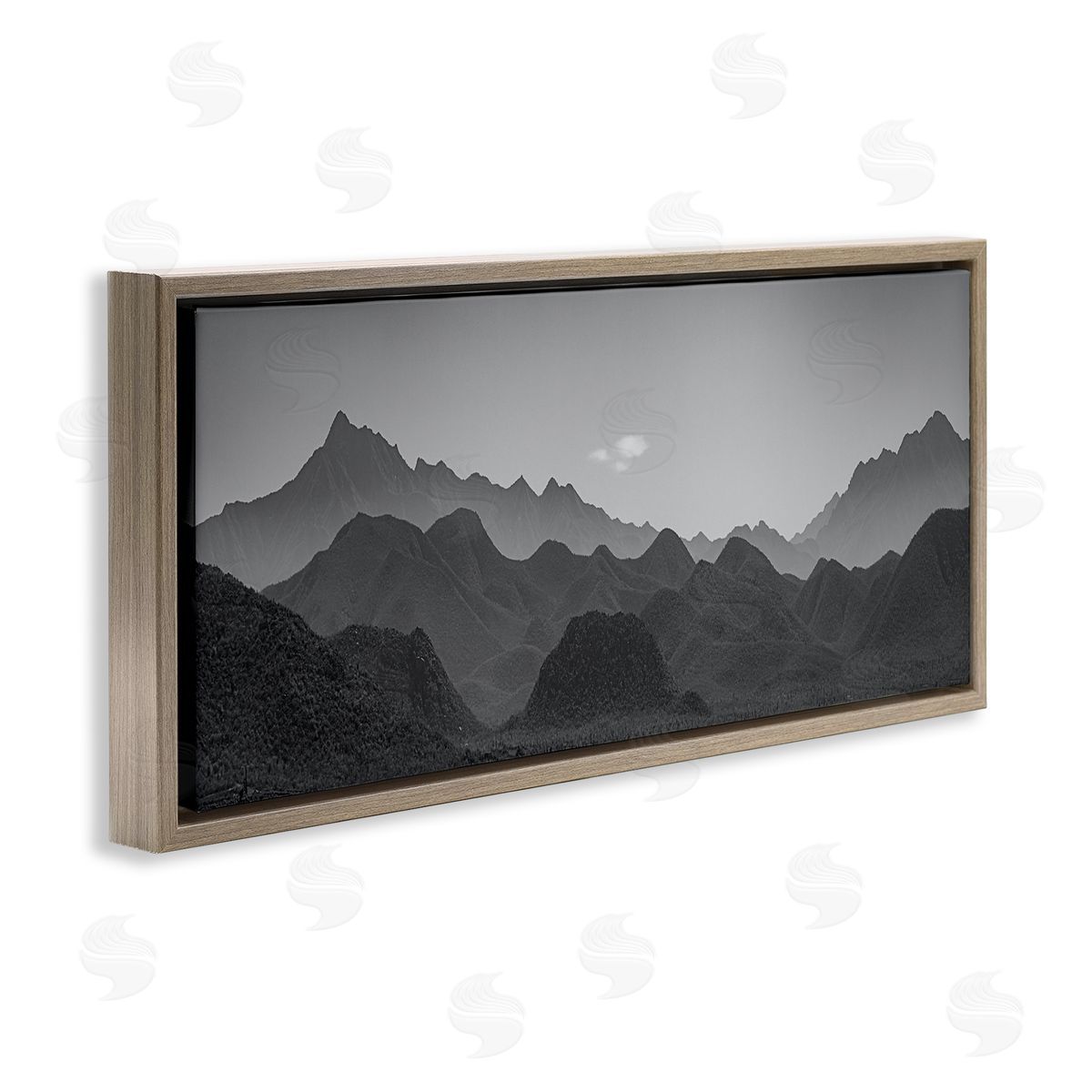 Norm Stelfox Craggy Dusk Mountain Canvas Wall Art Print