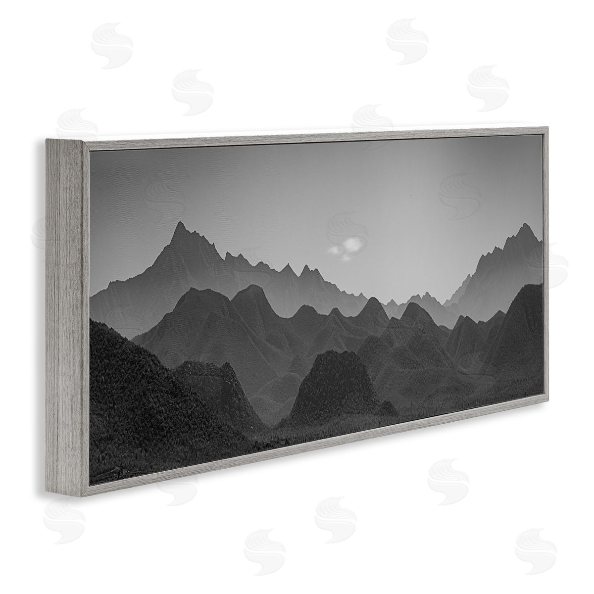 Norm Stelfox Craggy Dusk Mountain Canvas Wall Art Print