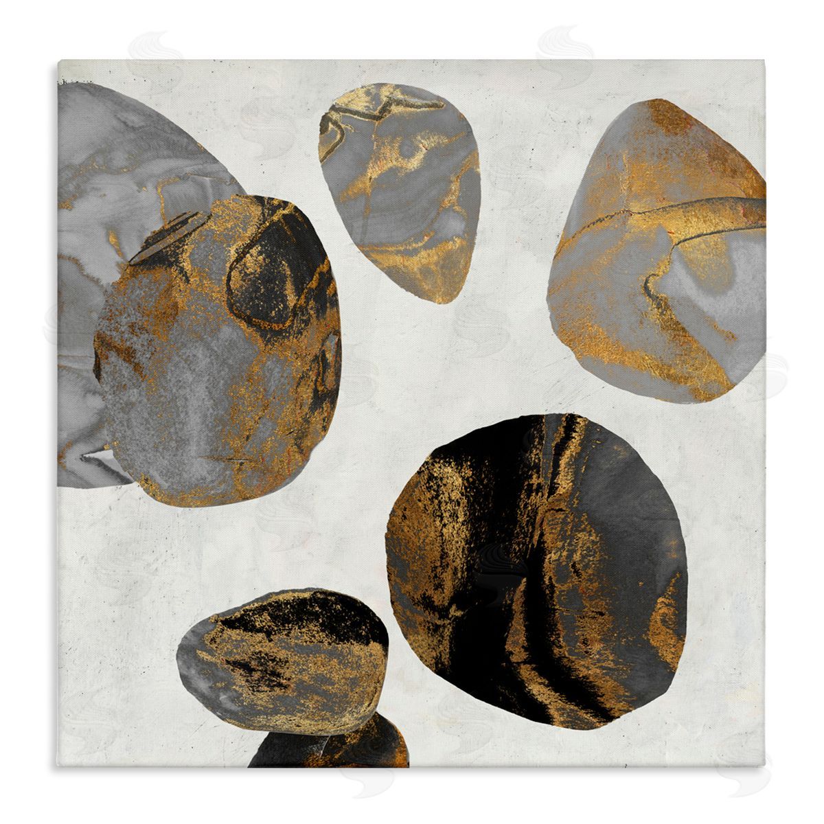 Jacob Q The Golden Eggs Abstraction Canvas Wall Art Print